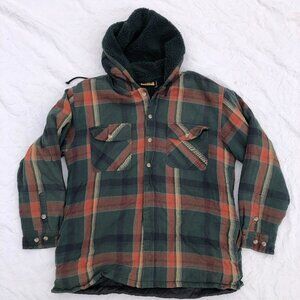 Bear River Workwear Plaid Flannel Coat Jacket XL
